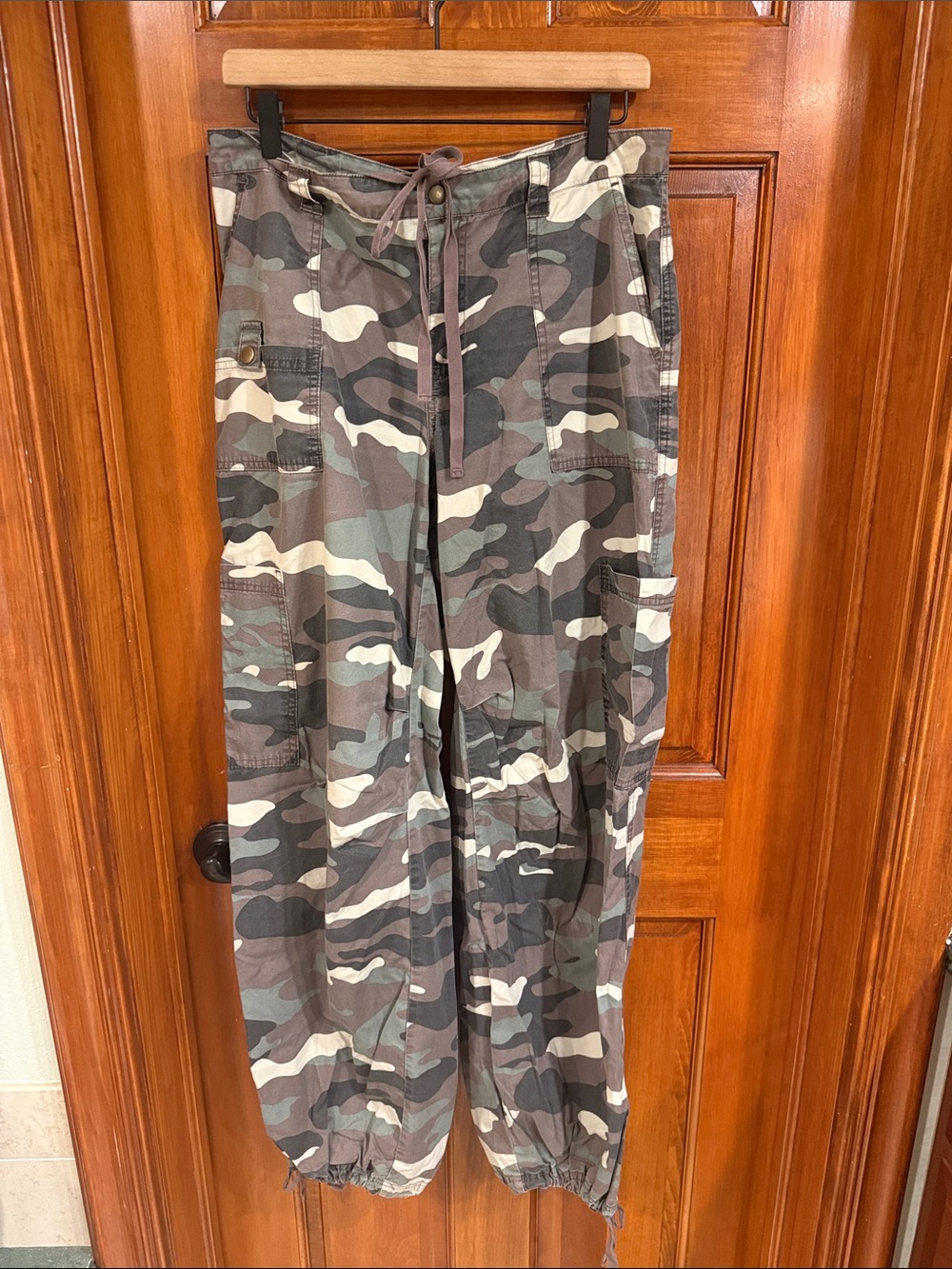 Camo Cargo Pants - Green Camouflage